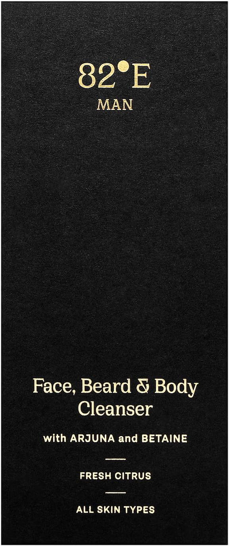 Face Beard and Body Cleanser - Fresh Citrus by 82E for Men - 6.7 Oz Cleanser
