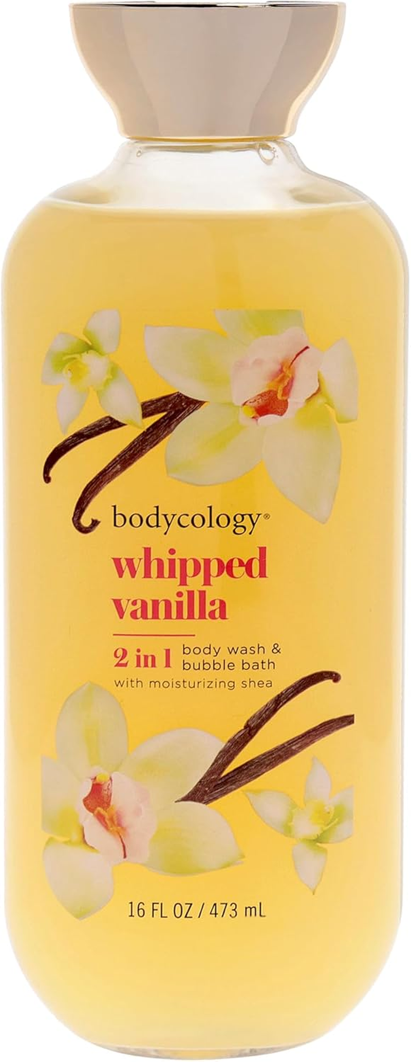 2 in 1 Body Wash and Bubble Bath - Whipped Vanilla by Bodycology for Women - 16 Oz Body Wash image number 2