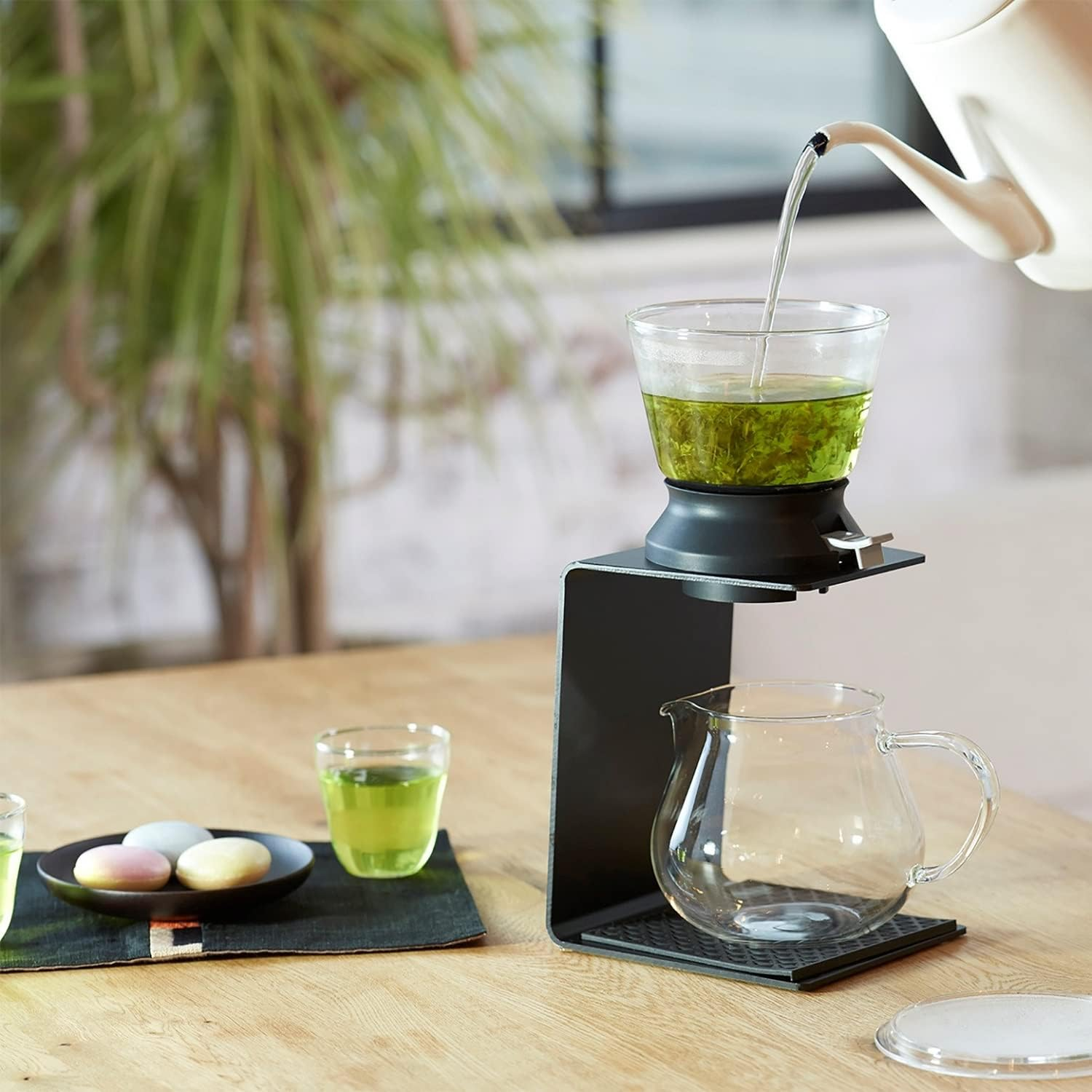 Hario Largo Glass Tea Dripper Set, 350Ml image number 6