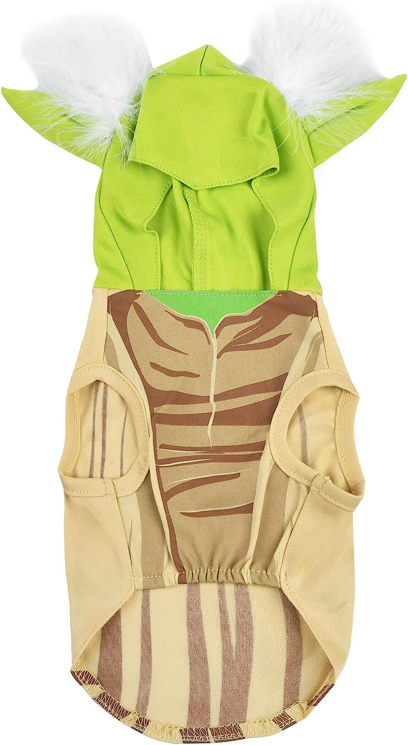 Star Wars Yoda Costume for Dogs, Extra Small (XS) | Hooded and Comfortable Green Yoda Dog Costumes for All Dogs | Dog Halloween Star Wars Dog Costume for Small Dogs | See Sizing Chart for More Info image number 2