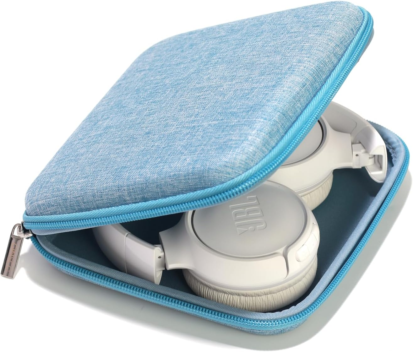 Ginsco Ultra-Slim Case Compatible with JBL Tune 510BT Bluetooth Headphones, with JBL Tune 520BT/670NC Live 460NC, Wireless On-Ear Headphones, Travel Carrying Headphone Case (Purple)