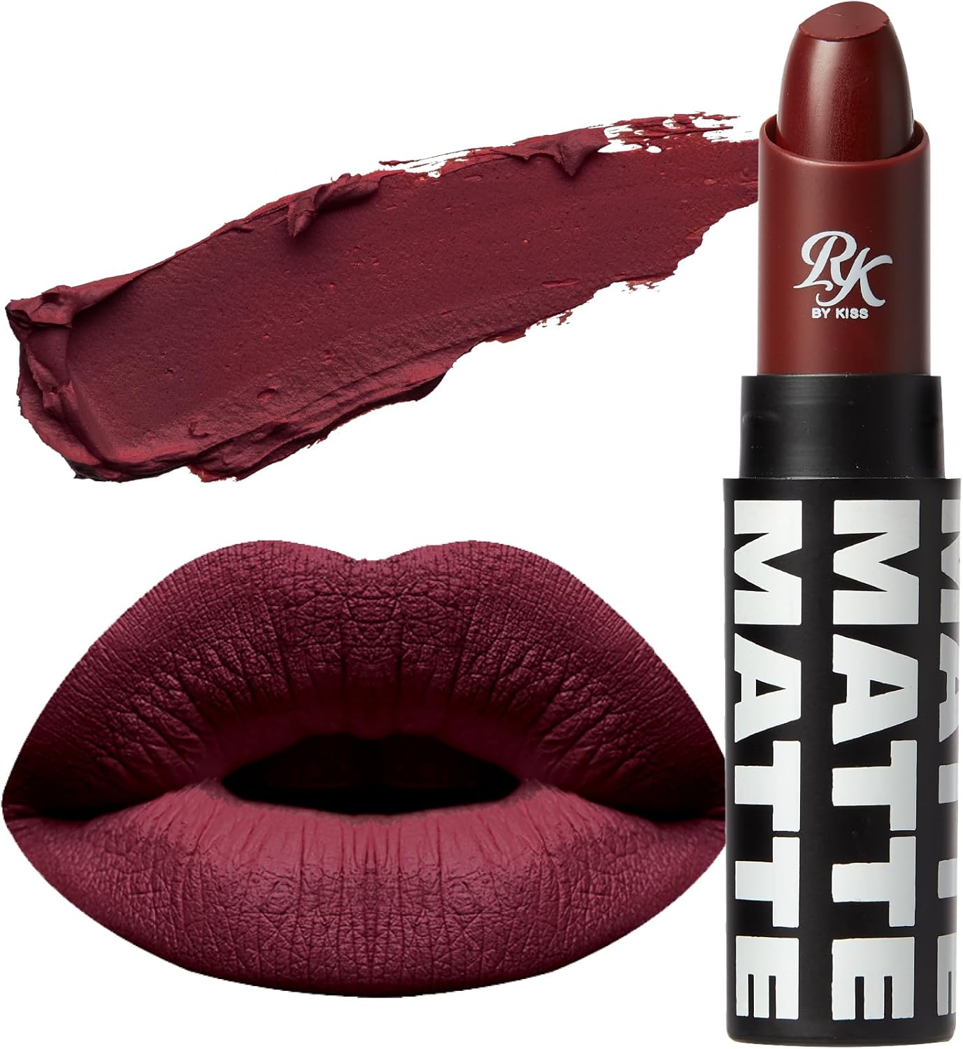 Ruby Kisses Matte Lipstick, 0.12 Ounce (GOLD) image number 3