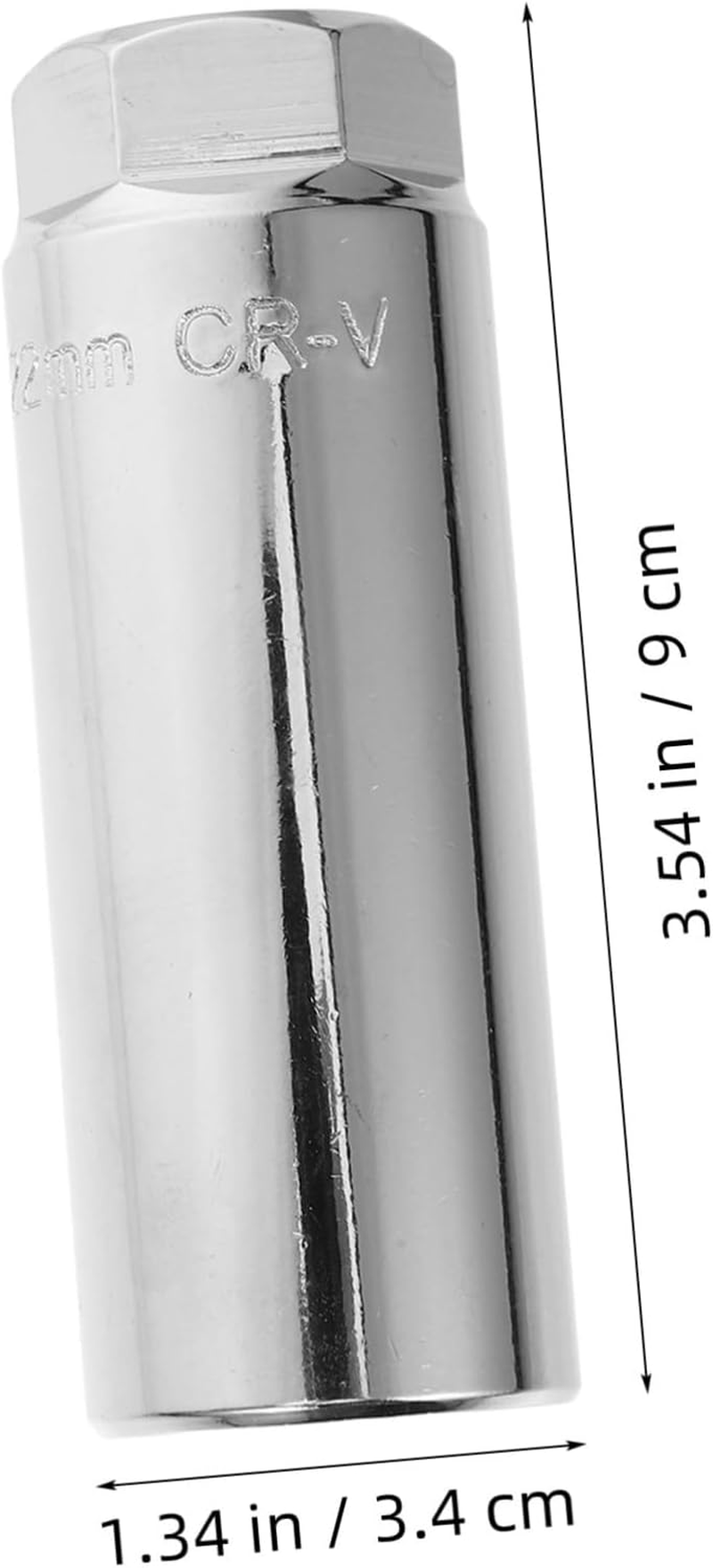 Hohopeti O2 Sensor Socket Removal Tool 1/2 Inch Large Opening 9Cm White Remover Socket Universal Automotive Repair Equipment Installation and Removal image number 6