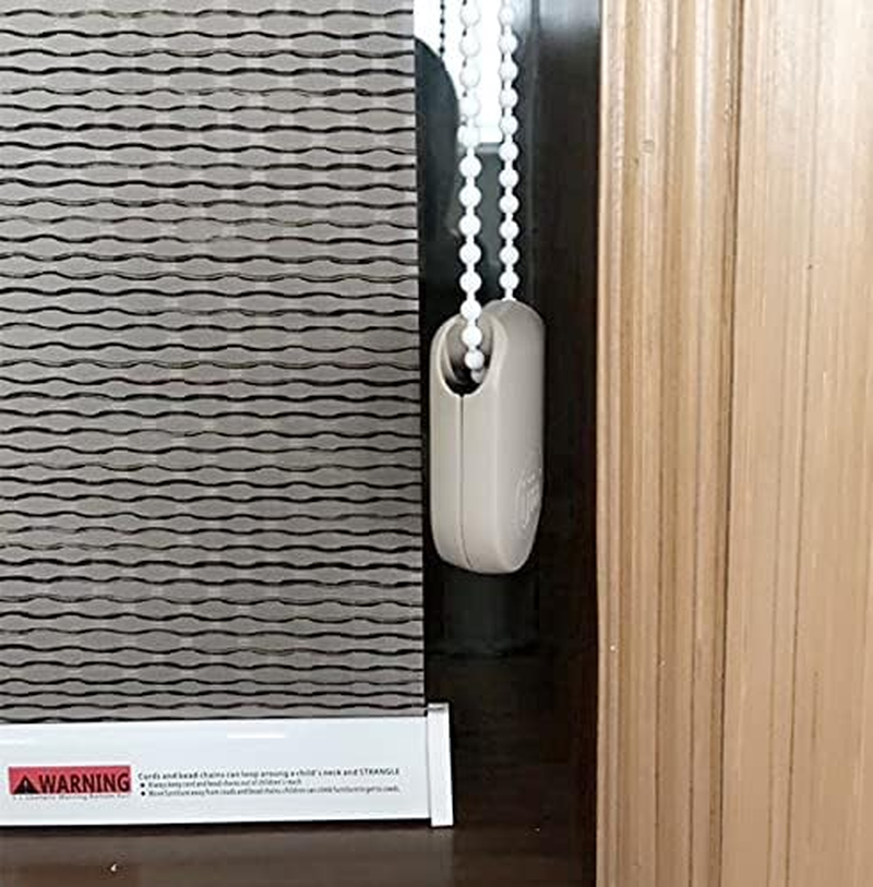 Cord Weight Spare 2Pcs for Vertical Blind, Roller Blinds Window Shutter White Plastic Safety Handle Tensioner Device Blinds Accessories image number 4