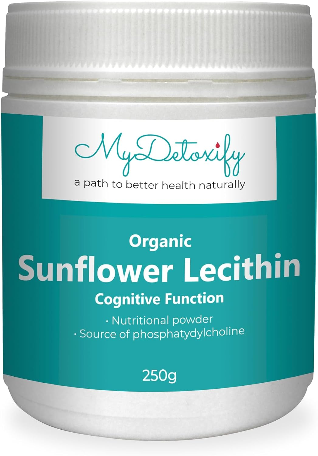 Organic Sunflower Lecithin 250 G