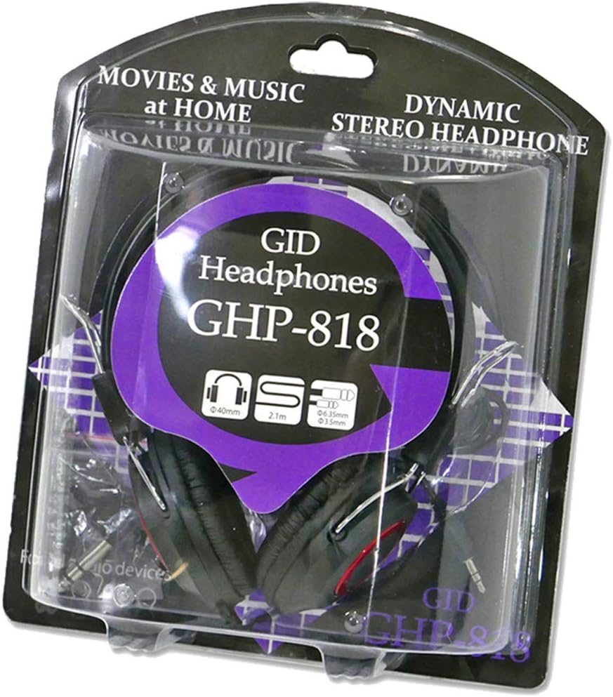 GID GHP-818 Dynamic Stereo Headphone