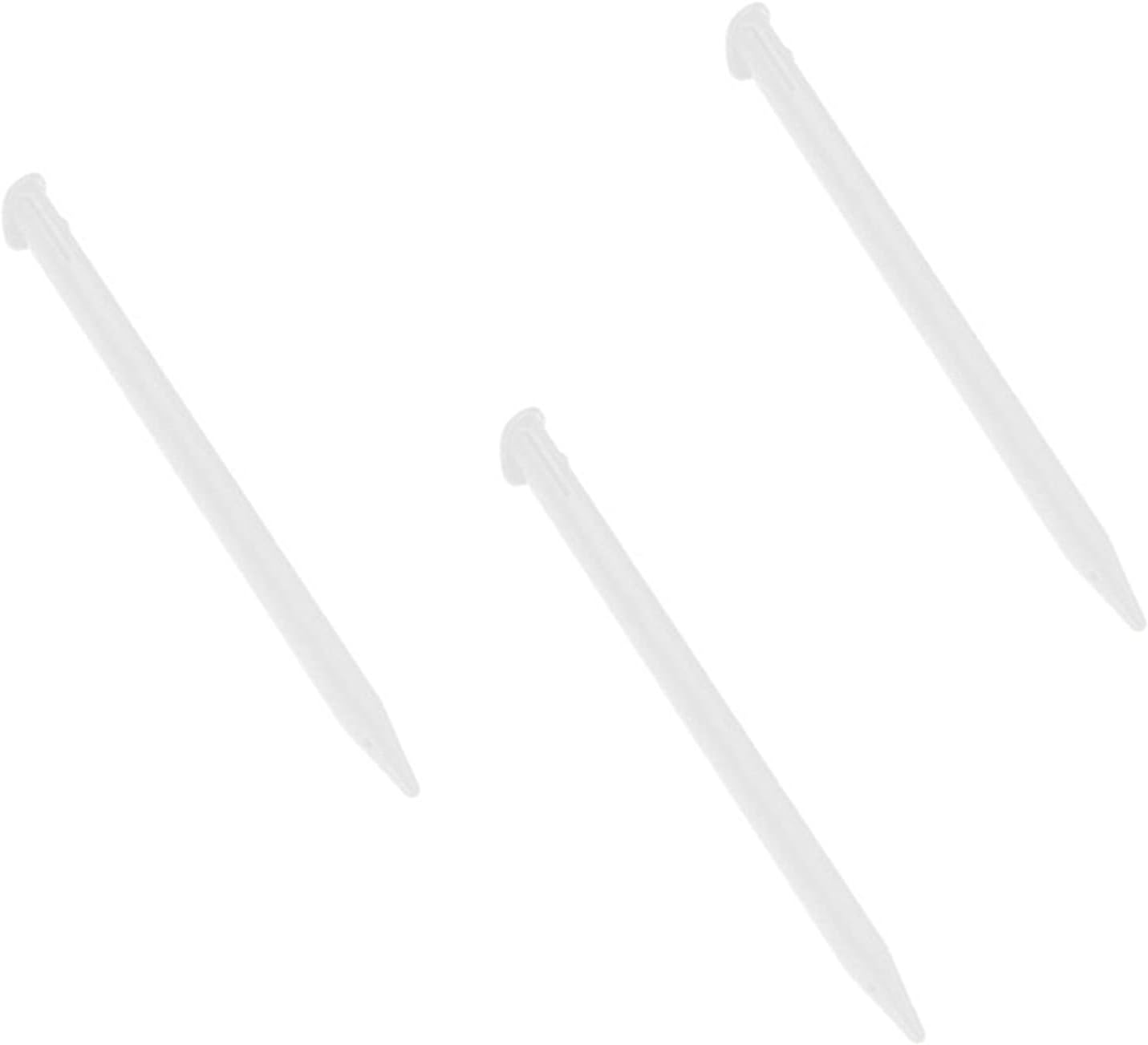 3 Pcs Plastic Replacement Touch Screen Stylus Pen, Compatible with Nintendo New 3DS XL, New 3DS LL (Black)