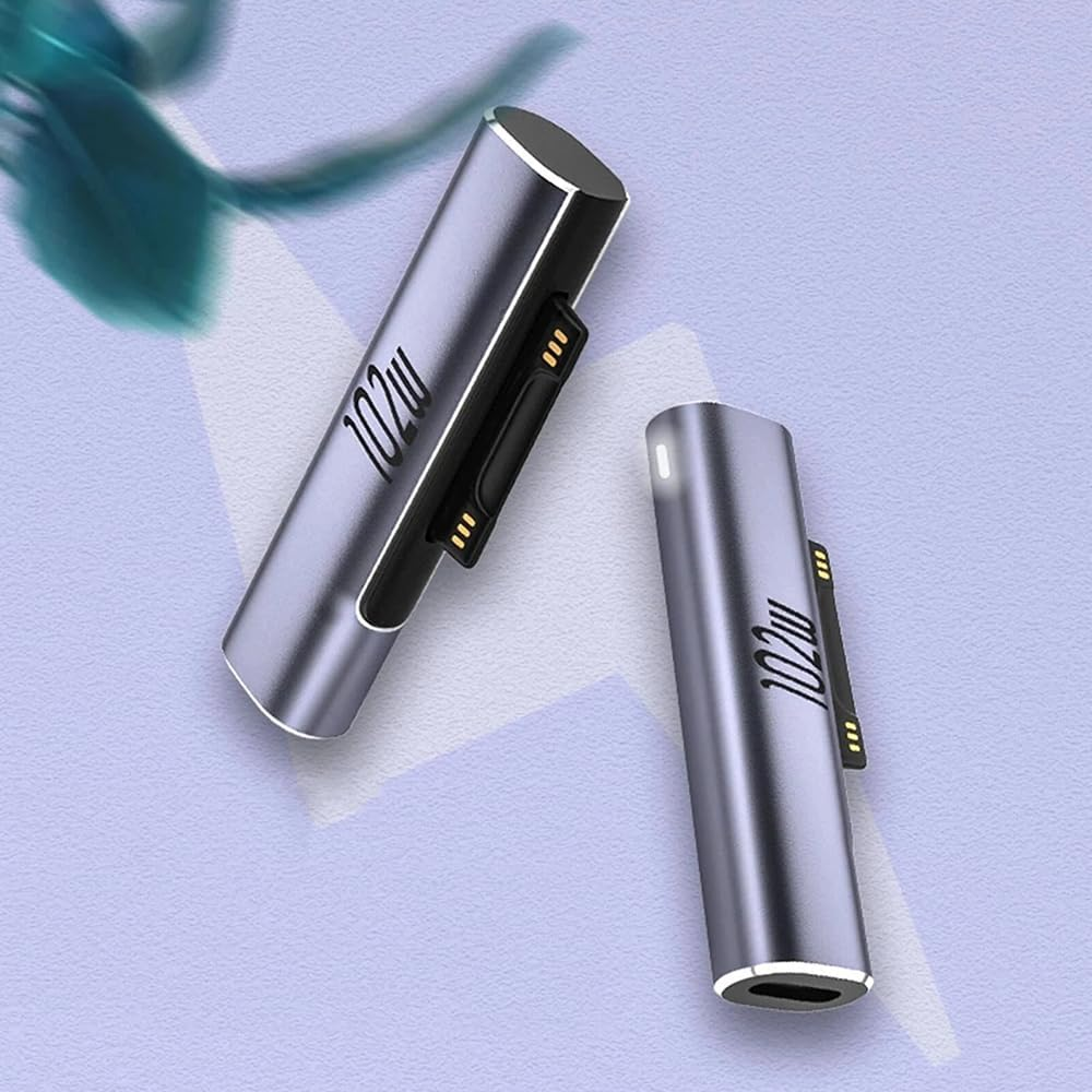 4Xtype C PD Fast Charging Converter Charger Adapter for Microsoft Surface image number 4