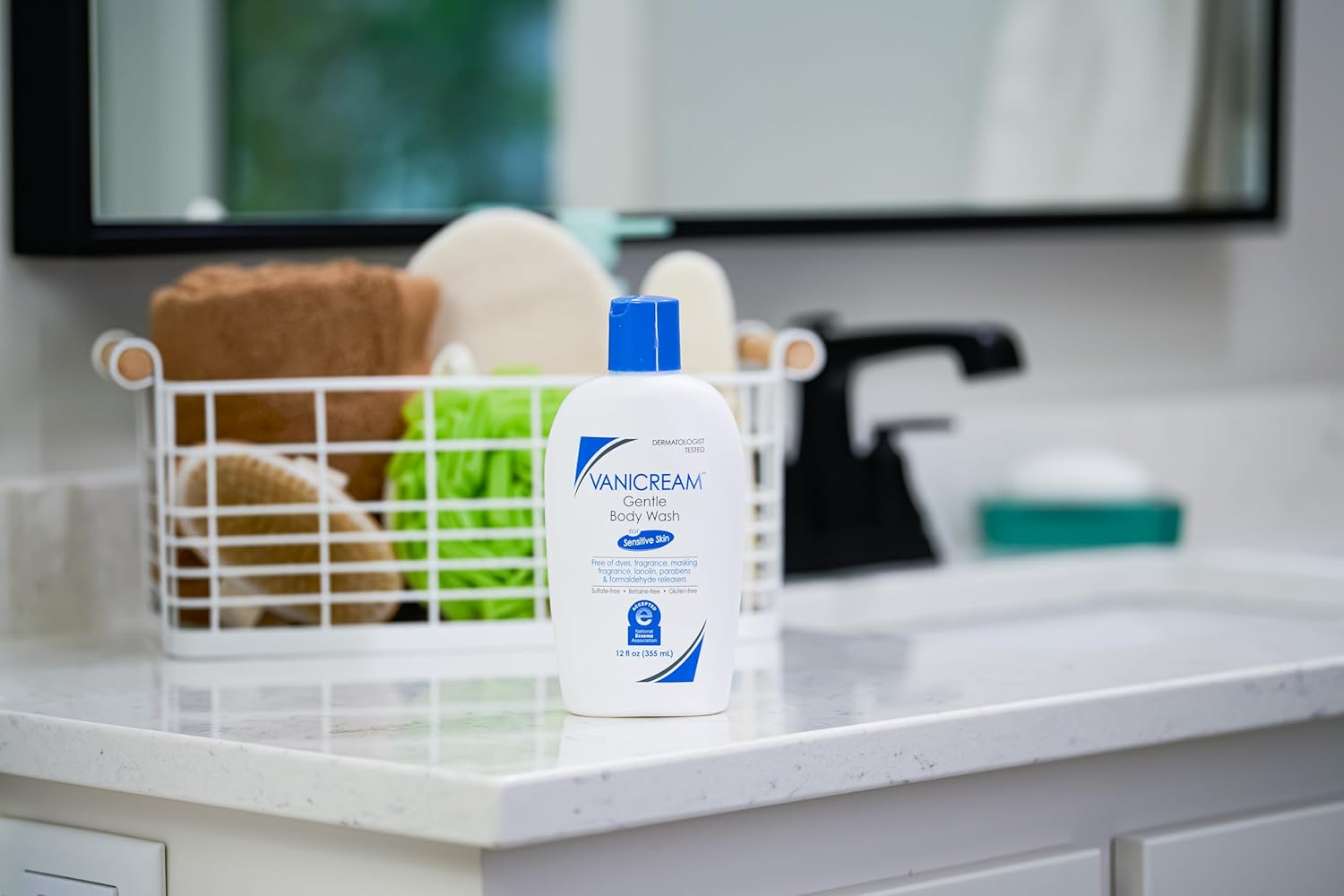 (Body Wash, 350Ml) - Vanicream Gentle Body Wash for Sensitive Skin Dermatologist Tested Fragrance and Paraben Free 350Ml image number 2