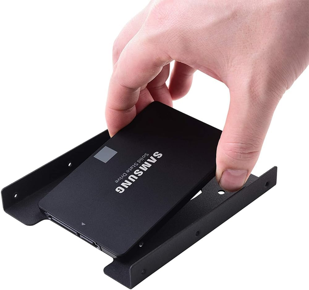 2.5 Inch to 3.5 Inch SSD HDD Adapter Rack Hard Drive SSD Mounting Bracket image number 1