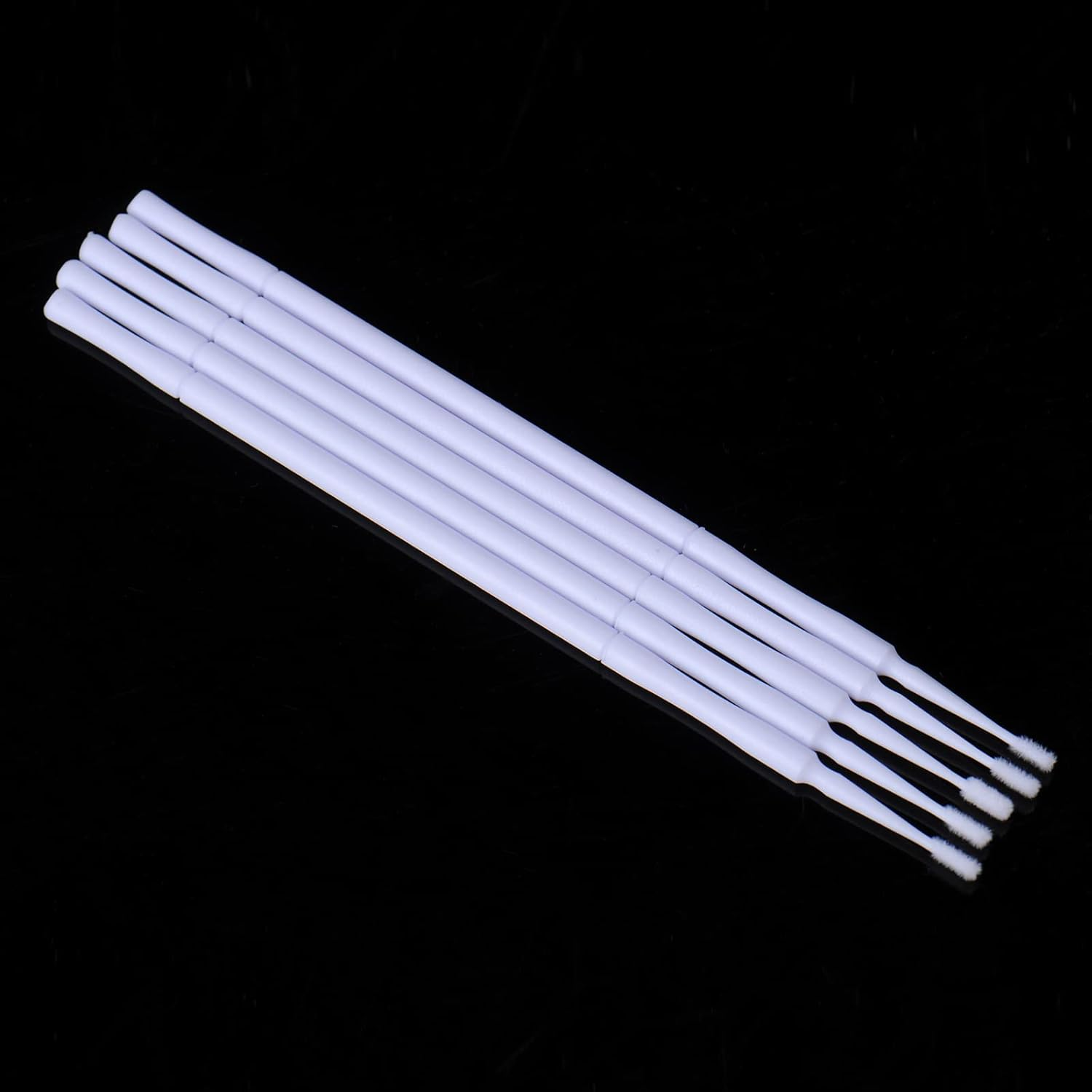 Microswabs | 100Pcs Micros Brushes,Micros Swabs, Fiber Cleansing Sticks, Eyeliner Makeup Supplies, Eye Lashes Mascara Wands for Eyelash Extension Shwing image number 2