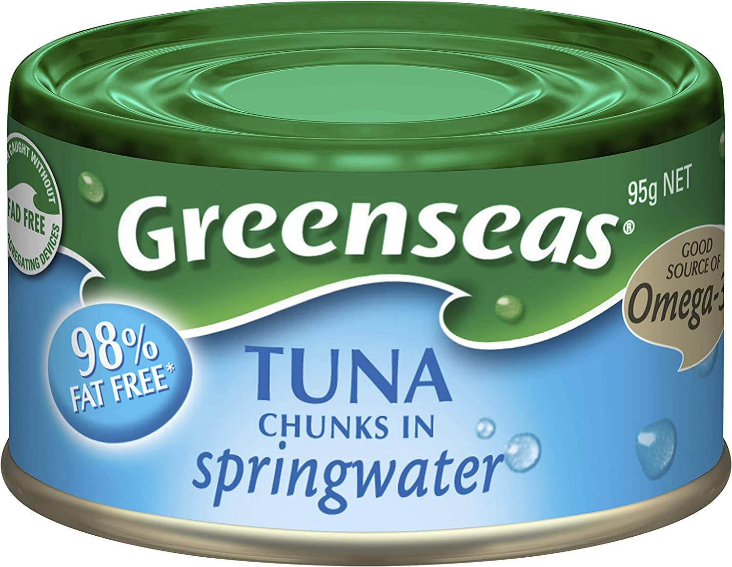 Greenseas Tuna Chunks in Springwater Canned Fish Canned Tuna 95G (Pack of 12) image number 6