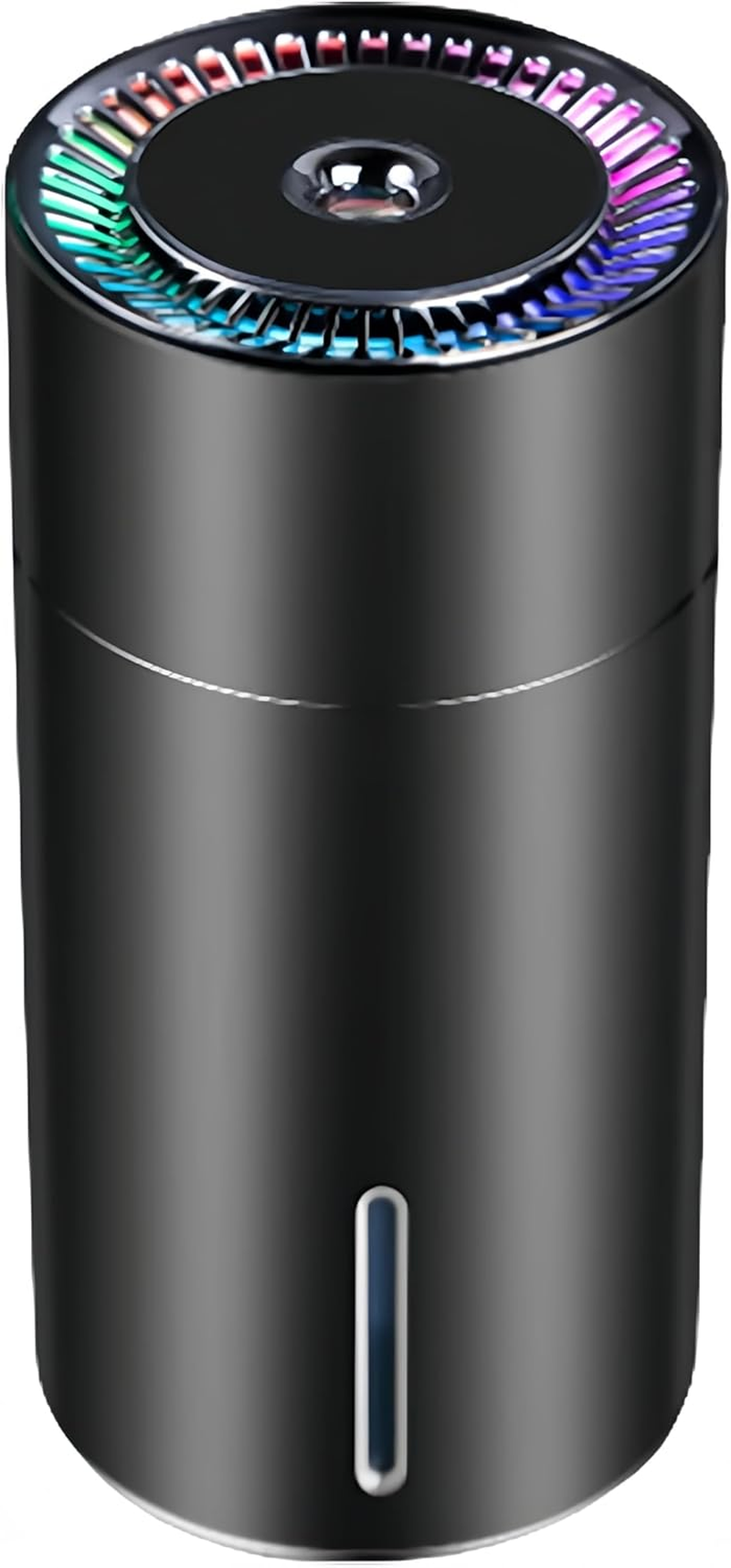 Wireless Rechargeable Car Humidifier & Aroma Diffuser, Premium Aluminum Mini Air Humidifier with 260Ml Tank, 2 Mist Modes, 7-Color LED, Auto Shut-Off, Portable USB-C Car Air Freshener image number 2