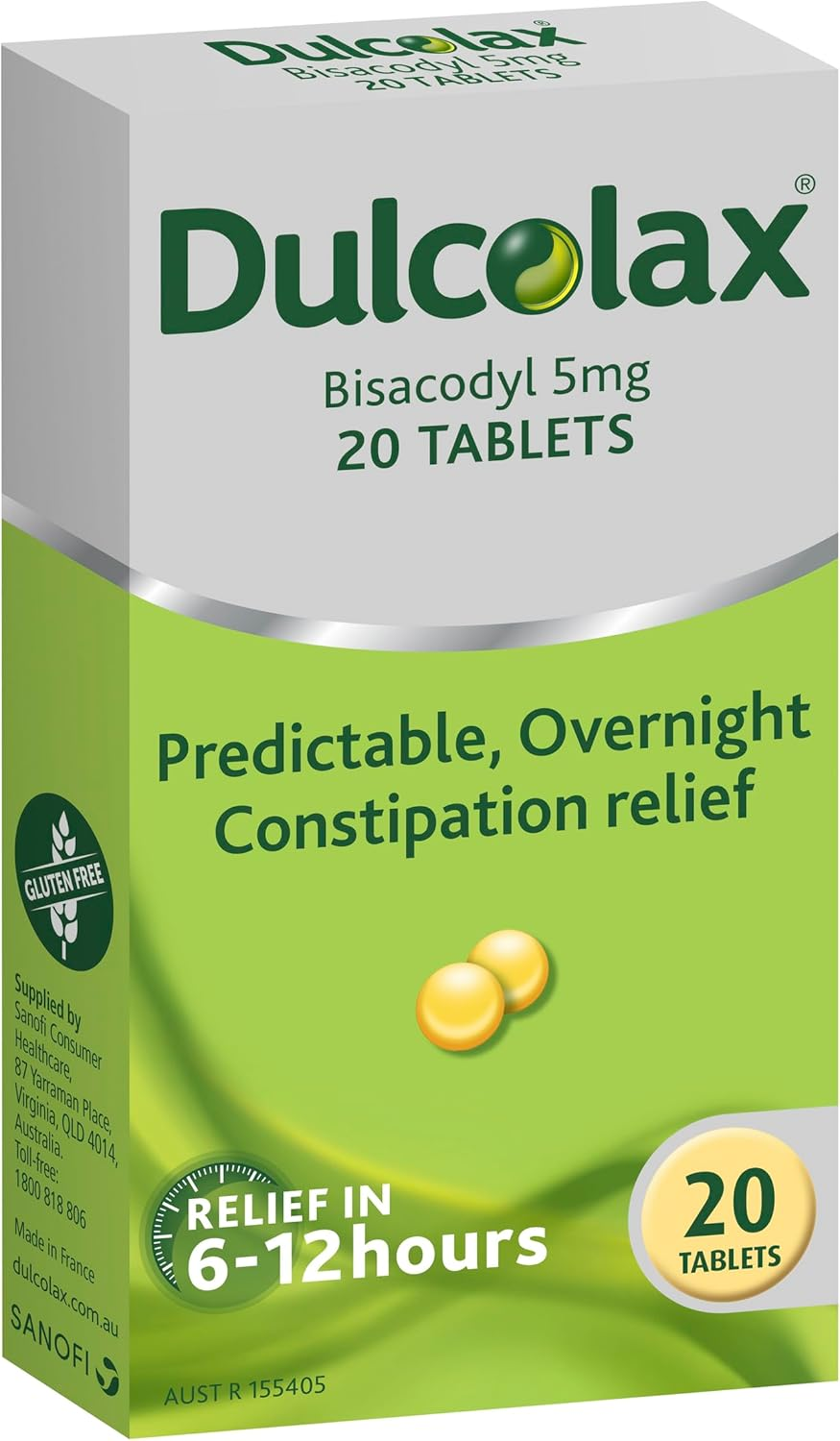 Dulcolax 5 Mg Gastro-Resistant 20 Tablets image number 4