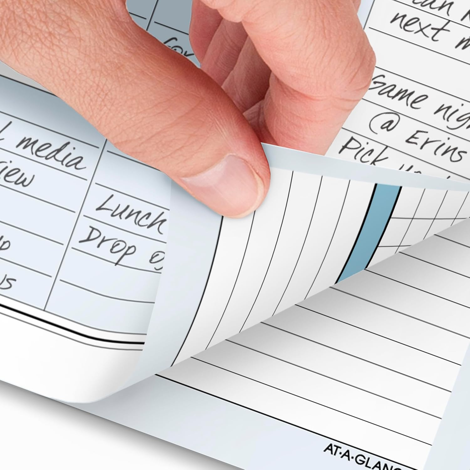 AT-A-GLANCE 2026 Planner, Daily & Monthly, 5.5" X 8.5", Desk Size 4, Two Page per Day Refill, Loose-Leaf, Zenscapes (281-225-26) image number 2