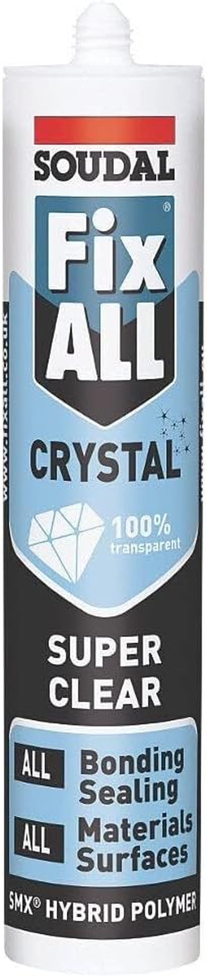 Soudal Fixall Flexi Sealant 290 Ml, Clear image number 1