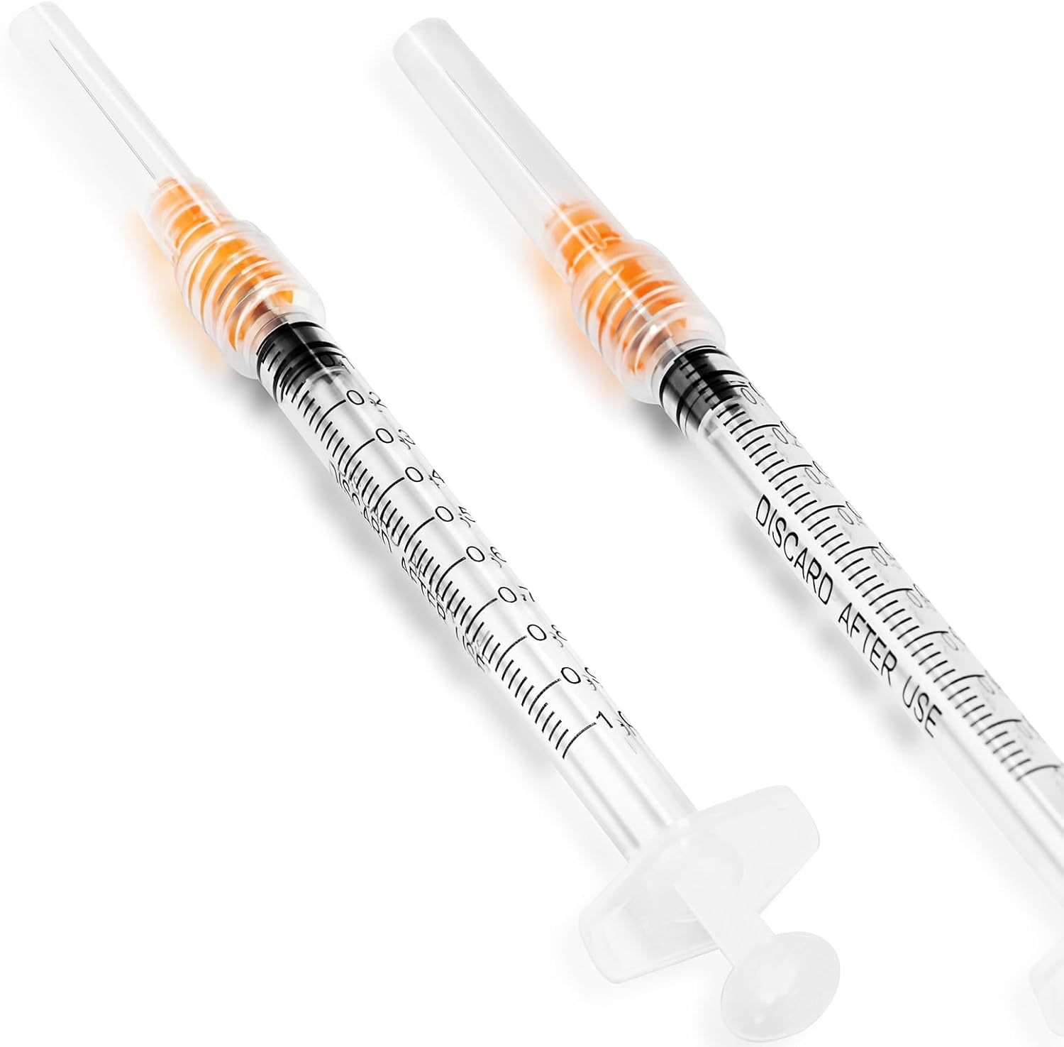 1Ml Disposable Luer Lock Syringes with 25G 1 Inch Needle Individual Package - Pack of 100 image number 5
