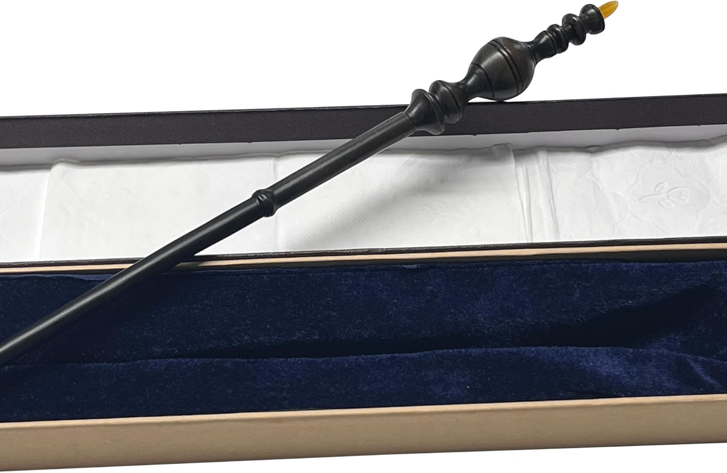 Oakamy Sorceress Cosplay Minerva Mcgonagall Magic Wand Halloween Professor Cosplay Wizard Wand Magic Stick Carnival Film Set Movie Props, Brown, M image number 2