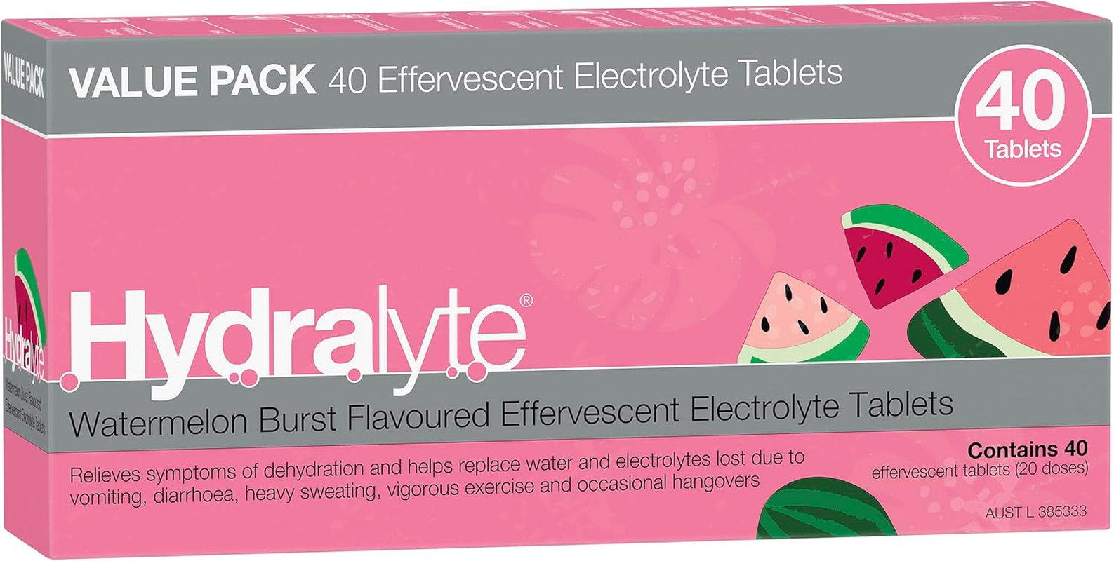 Hydralyte Pineapple Flavoured Effervescent Electrolyte 20 Tablets - Great for Running, Sports & Daily Hydration - Convenient & Self-Dissolving Tablets. image number 2