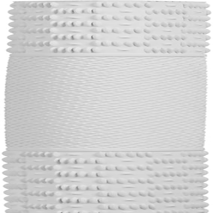 DSC Cricket Bat Grip | Color: Multicolor | Pack of 1 | Material: Rubber | Better Shock Absorption | Enhanced Control | Simple Installation | Usage for All Players | Comfortable Fit - Textured, Multicolor image number 2