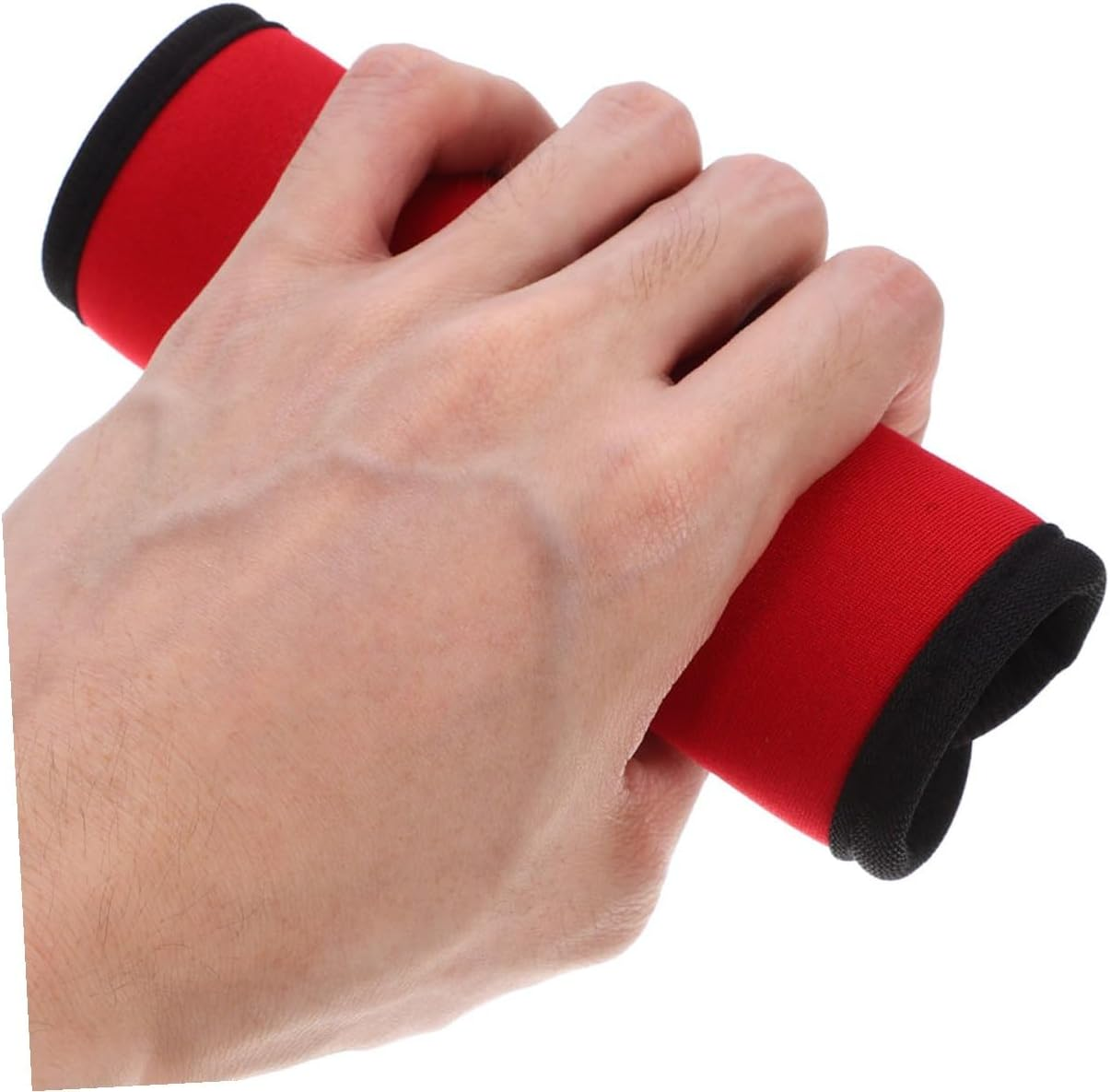 HOLIDYOYO 3Pcs Detachable Pull-Up Bar Handle Grip Pads Polyester Cushion Anti-Slip Sleeve for Dumbbells Barbells Home Gym Equipment Accessory Weight Lifting Protection