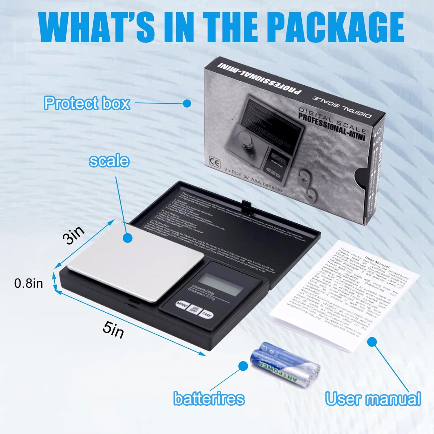 Precision Pocket Scale 700G X 0.01G, Digital Gram Scale with Tray, Small Food Scale, Jewelry Scale, Ounces Grains Scale with Backlit Lcd,Digital Milligram Scale,Pocket Jewellery Scale, Mini Gram Scale image number 1