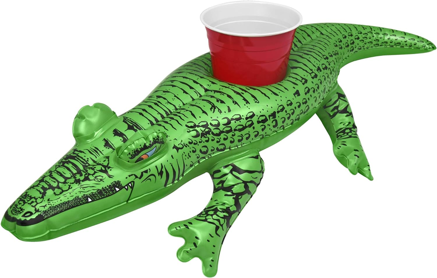 Gofloats Inflatable Pool and Hot Tub Drink Holders (3 Pack) Designed in the US, Choose Your Style - Black image number 2