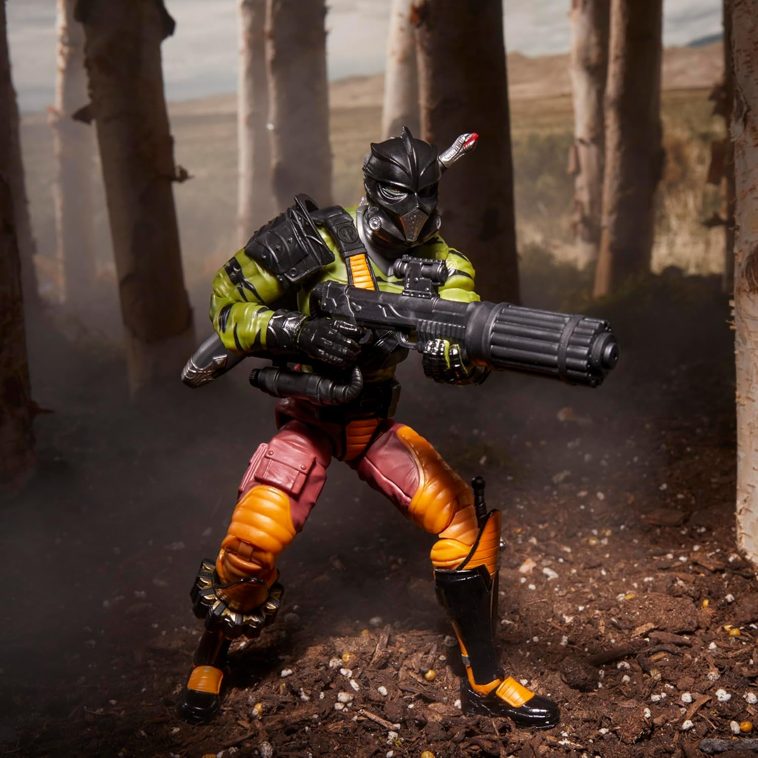 G.I. Joe Classified Series #155, Darklon, Collectible 6 Inch Action Figure with 6 Accessories