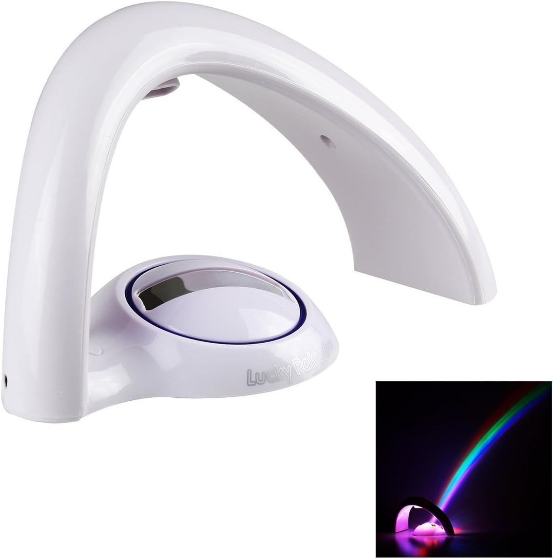 Itian LED Amazing Magic Rainbow Projector Night Lamp Light for Bedroom Living Room Children Room Kindergarten Classroom Playroom image number 2