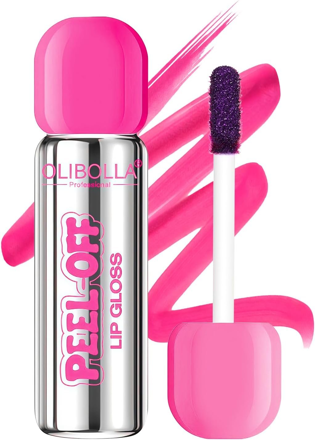 YBUETE Peel off Lip Liner Stain, Long Lasting Waterproof Peel off Tattoo, Quick Wipe off Peel off Lip Gloss, Highly Pigmented Matte Finish Lip Stain, on All Day Non-Stick Cup Magic Lip Color Tint