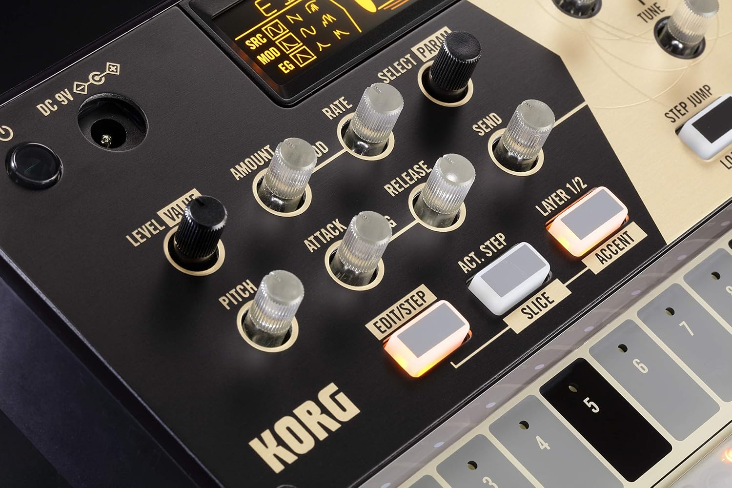 Korg KO-VOLCADRUM Korg Volca Physical Modeling Drum Synthesizer image number 5