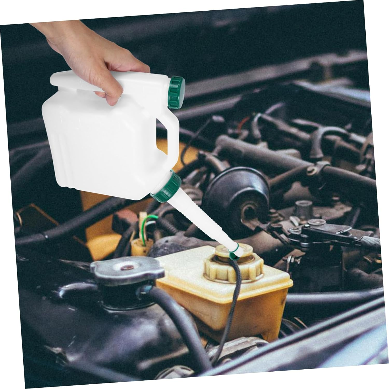 HANABASS Portable 2-Stroke Engine Oil Premixed Gasoline Mix Bottle 20:1/25:1/40:1/50:1 image number 2