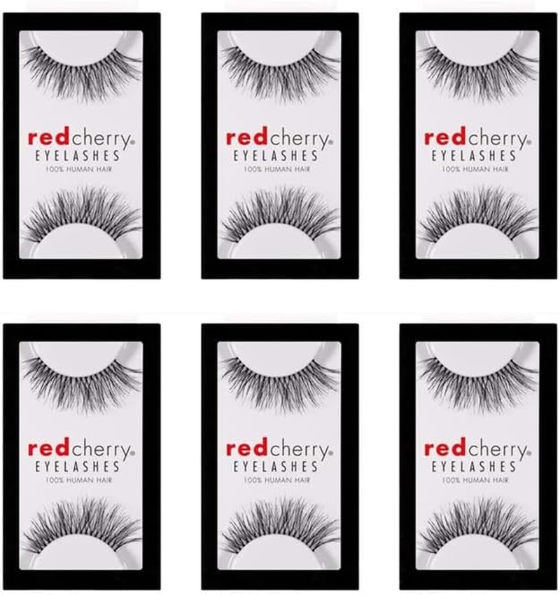 Red Cherry #217 False Eyelashes (Pack of 6 Pairs) image number 3