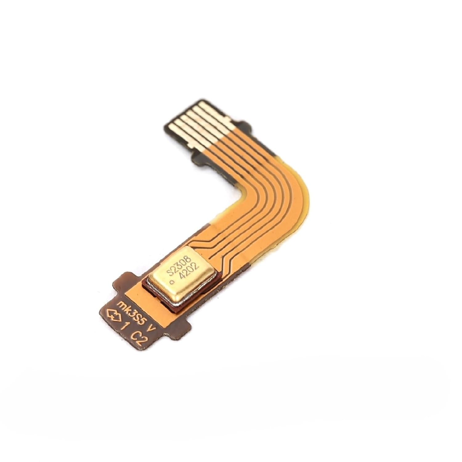 Ruimou 2Set Microphone Ribbon Flex Cable Replacement Part Compatible with Playstation 5 Controller BDM-020 image number 1