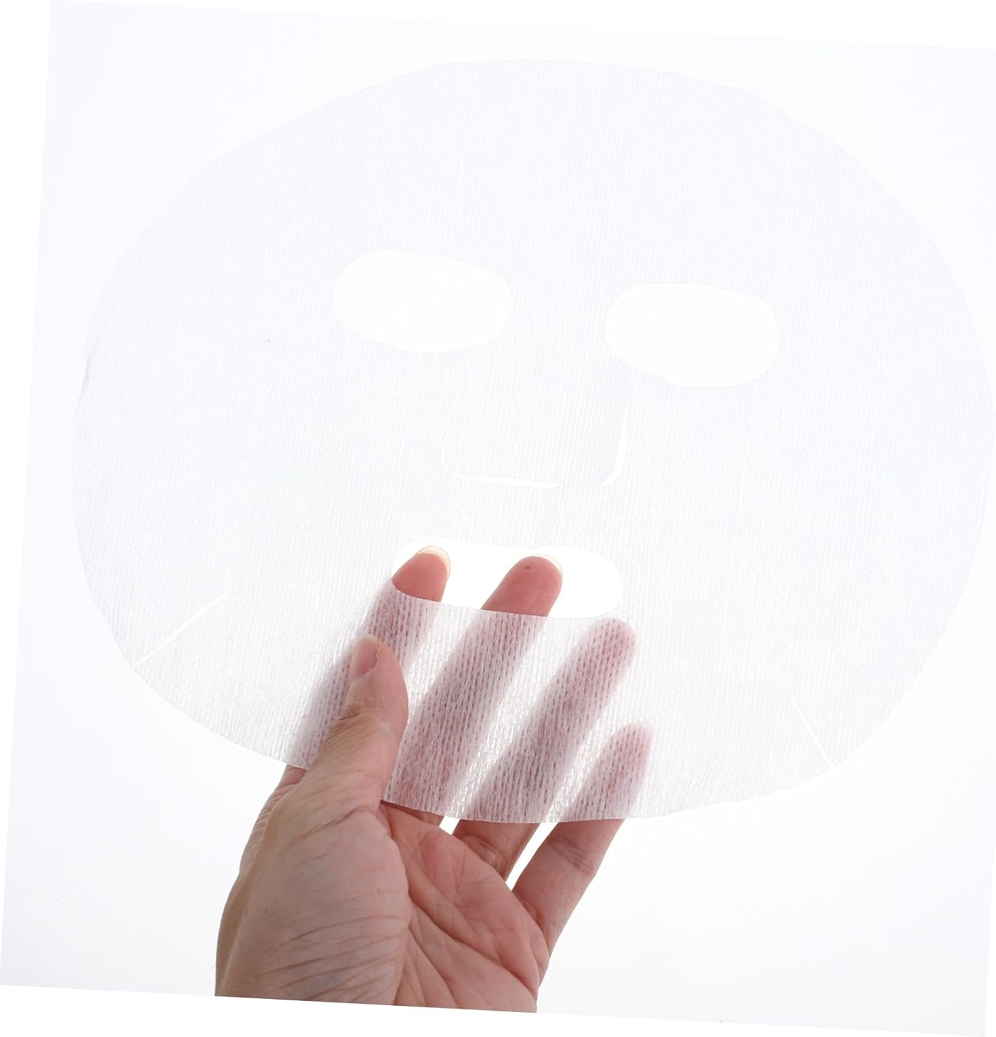 Garneck Sheet Mask Pack 100Pcs Disposable Face Mask Pure Cotton Ultra-Thin for Sensitive Skin Daily Use image number 1