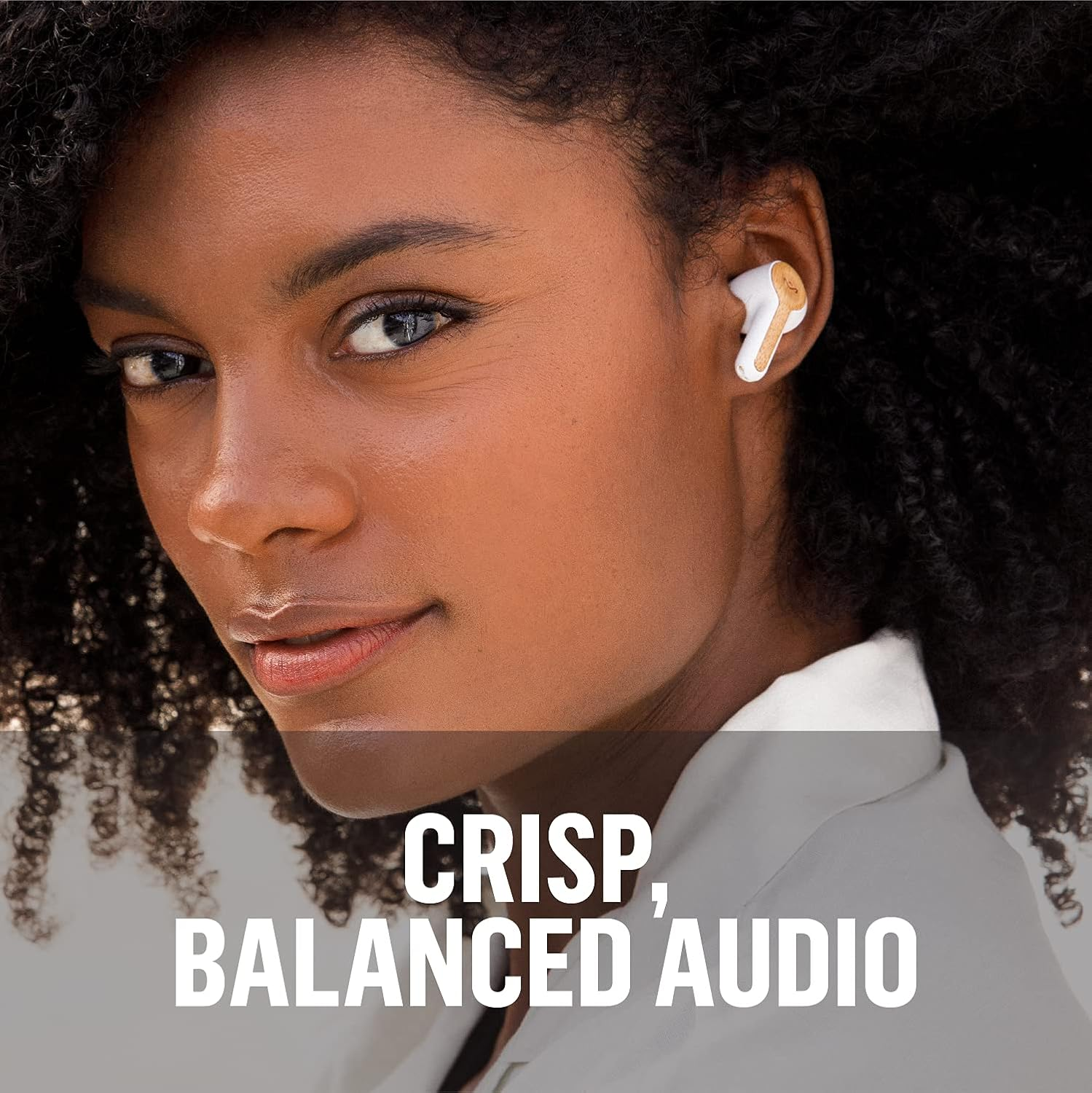 House of Marley Rebel True Wireless Earbuds, Cream image number 3