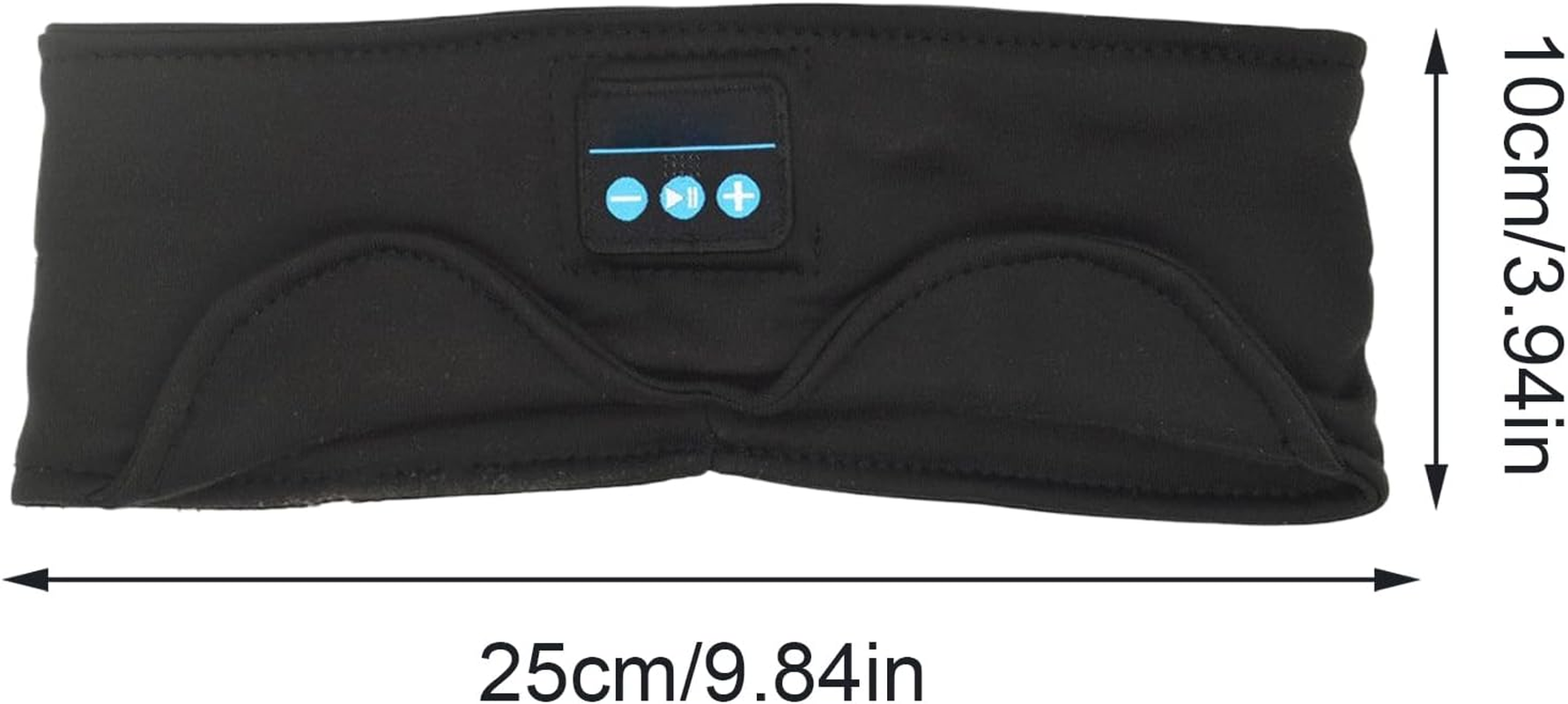 Sleep Headphones,Wireless Ultra-Thin Headset Headband - Sweat Resistant Eye Masque Headphones | for Mom Women Men Workout Running Yoga Meditation Sports Travel Gadgets image number 1