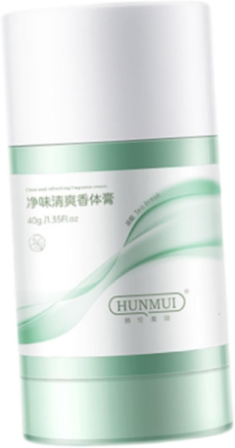 "Abbraccia" Solid Perfume Bar Solid Fragrance Deodorant Last Fragrance 40G Easy to Absorb Non Irritating Travel Perfume Balm Pocket, Green - Green image number 4