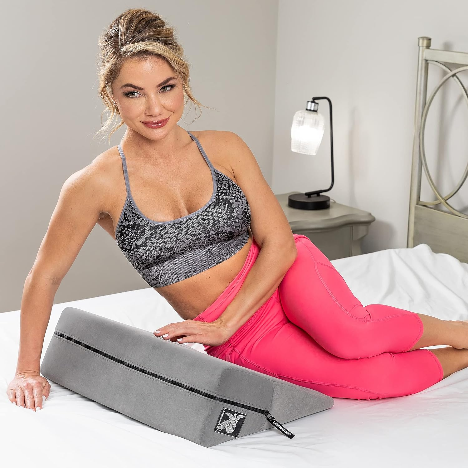 Liberator Wedge Intimate Sex Positioning Pillow, Grey image number 1