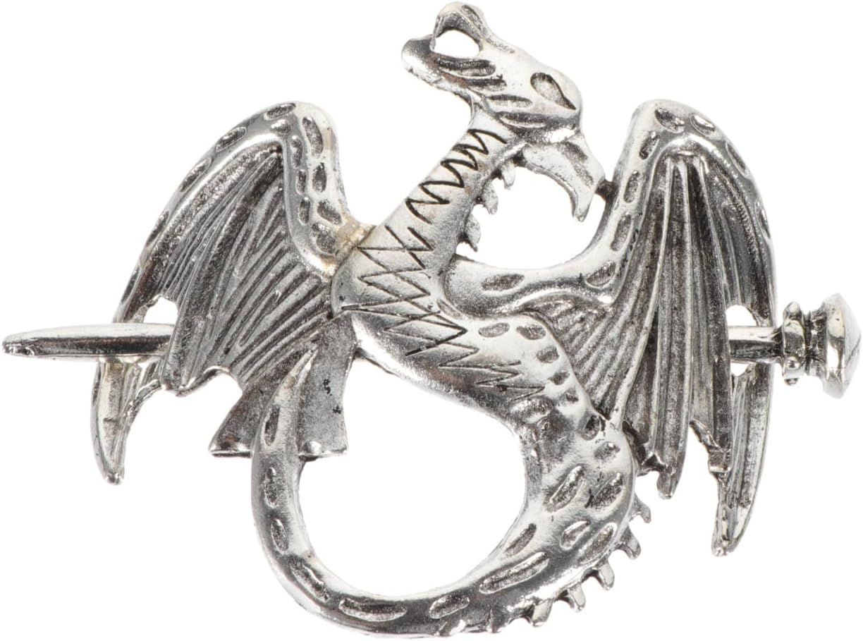 Beaupretty Celtic Hair Slides with Stick Viking Celtic Hair Clips Celtic Knot Hair Stick Dragon Hair Sticks Viking Jewellery Hair Accessories image number 1