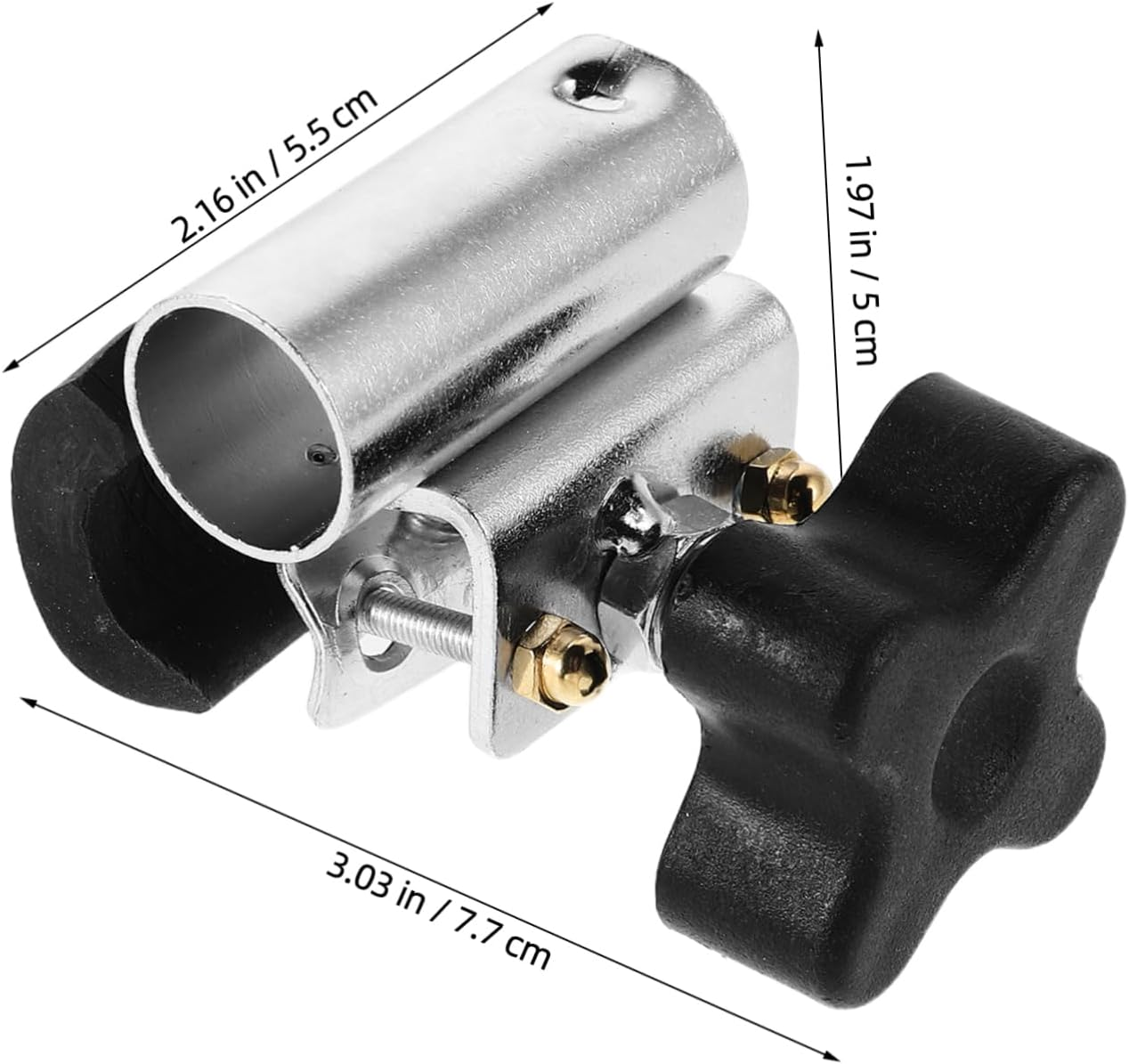 CLISPEED 2Pcs Wheelchair Dining Tray Clamp Support Table Fixture for Easy Installation Compatible with Various Wheelchair Models Durable Dining Accessory image number 6