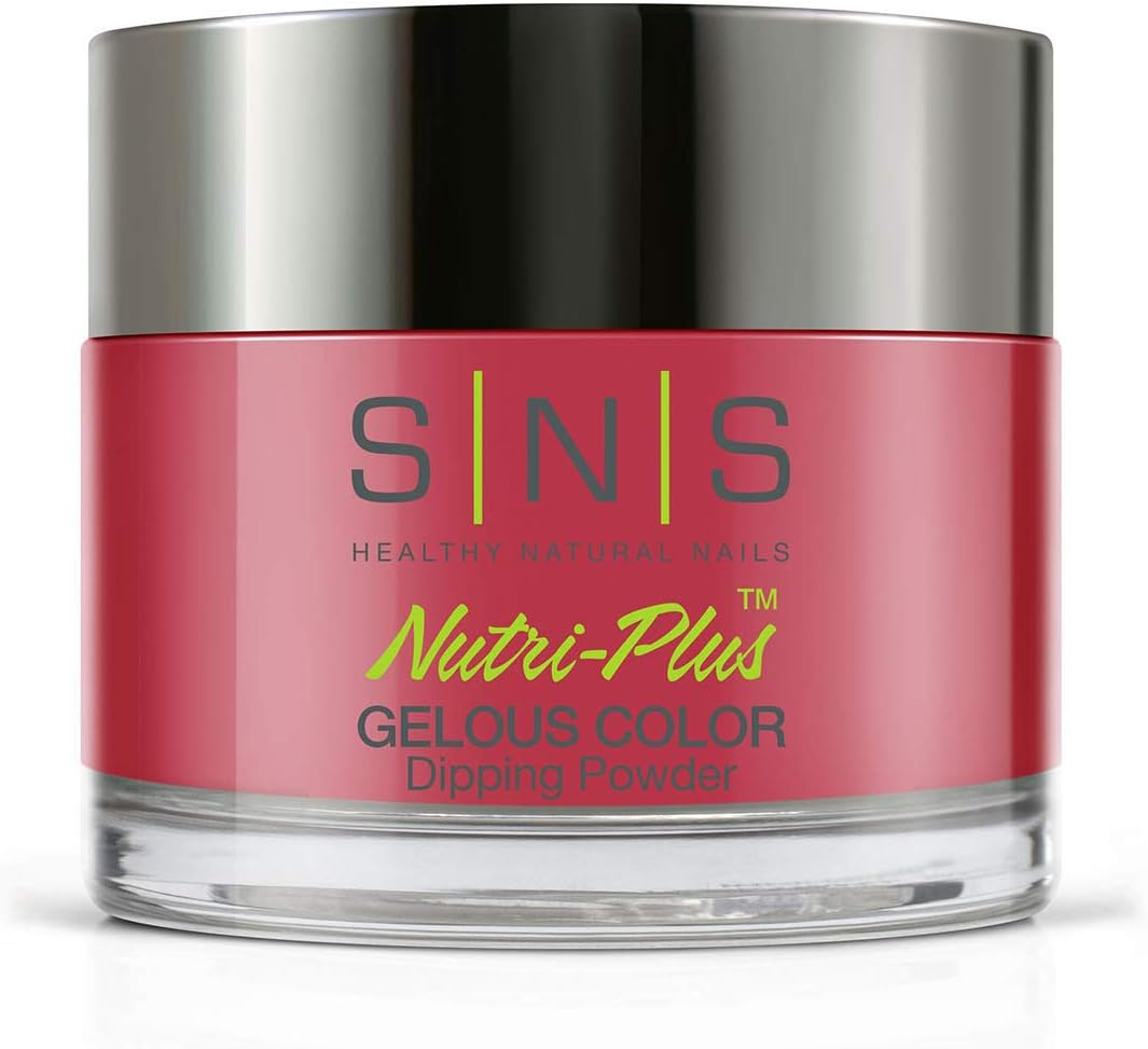 SNS Gelous AC22 Nail Dipping Powder, Chili Pepper, 28 G