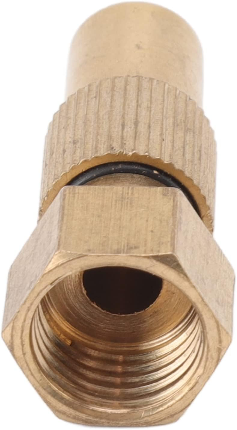 High Pressure Sprayer Nozzle, High Pressure Sprayer Nozzle, Brass Sprayer Nozzle Detachable Sturdy Ceramic Rustproof Watering Spray Nozzle for Courtyard (1.5Mm/0.06In Hole) image number 6