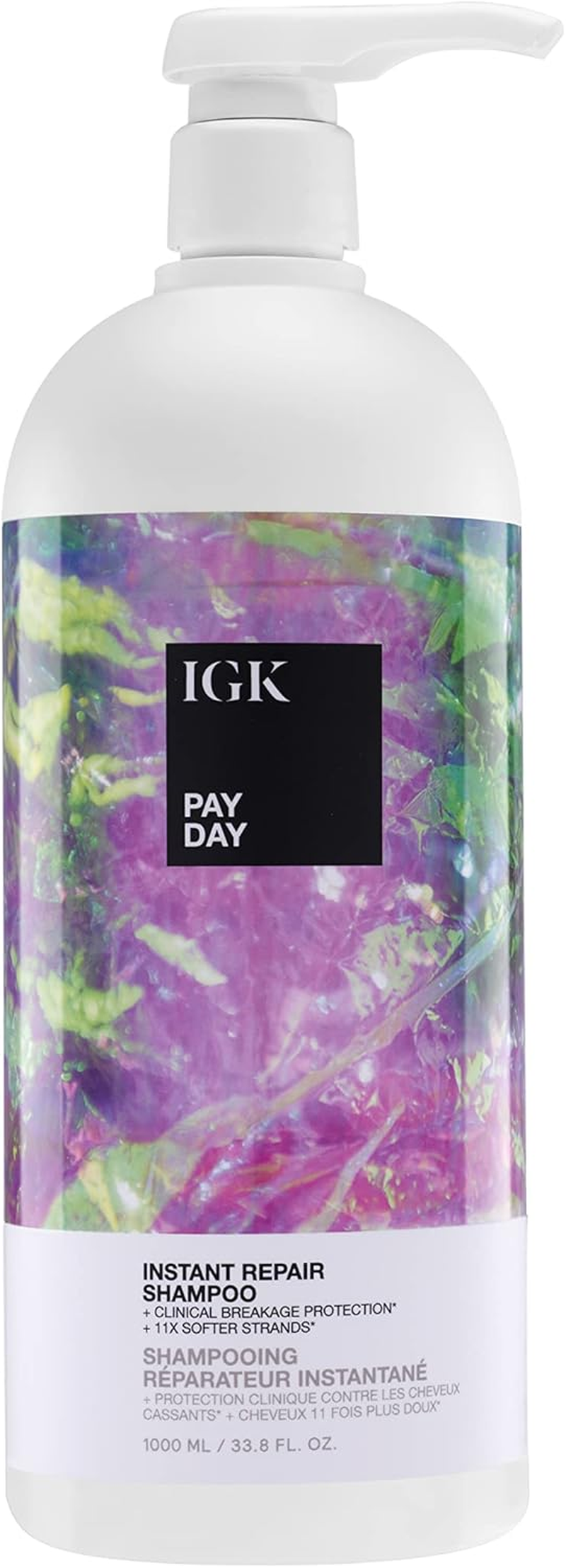 IGK Pay Day Instant Repair Shampoo 1000Ml/33.8Oz