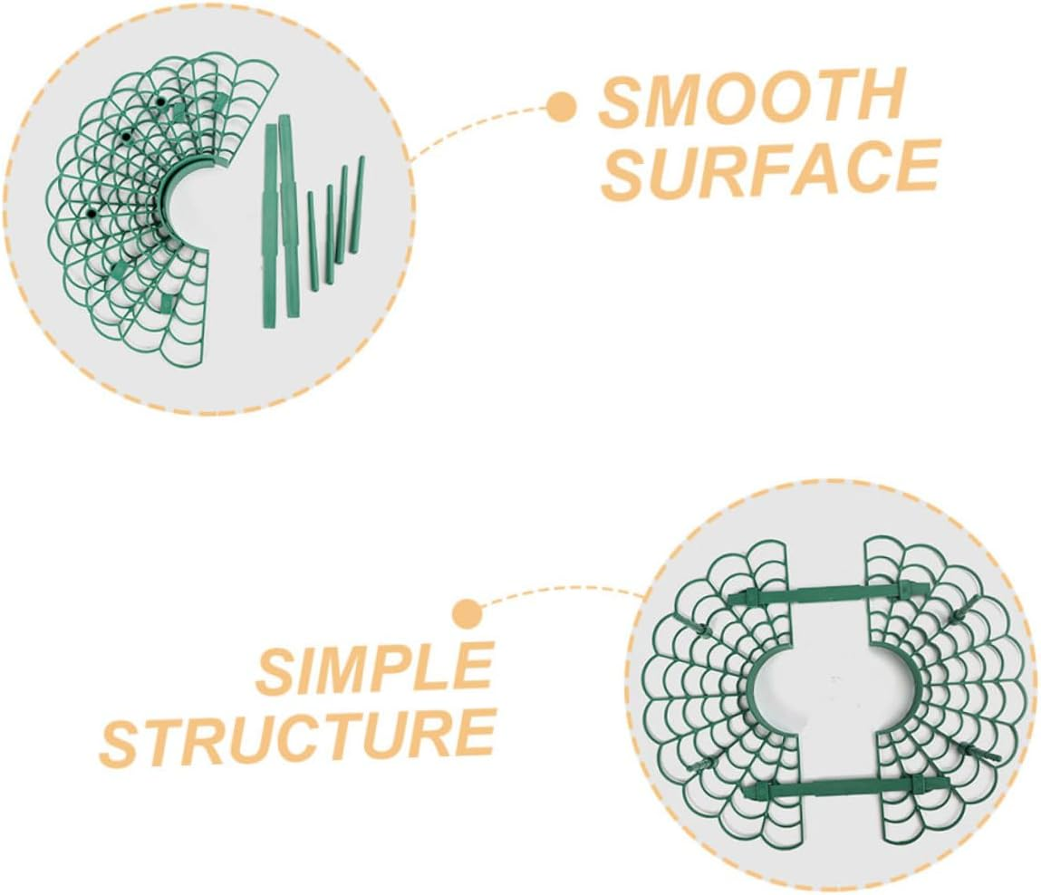 MINAOLULUS 6Pcs Strawberry Support Rack Strawberry Holder for Improved Air Circulation for Balcony Gardening and Plant Growth image number 4