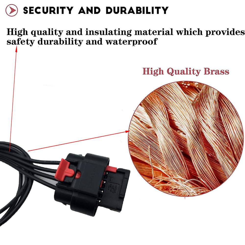 Engine Camshaft Position Sensor Connector Harness Pigtail Compatible with 2013-2015 Jeep Wrangler image number 1