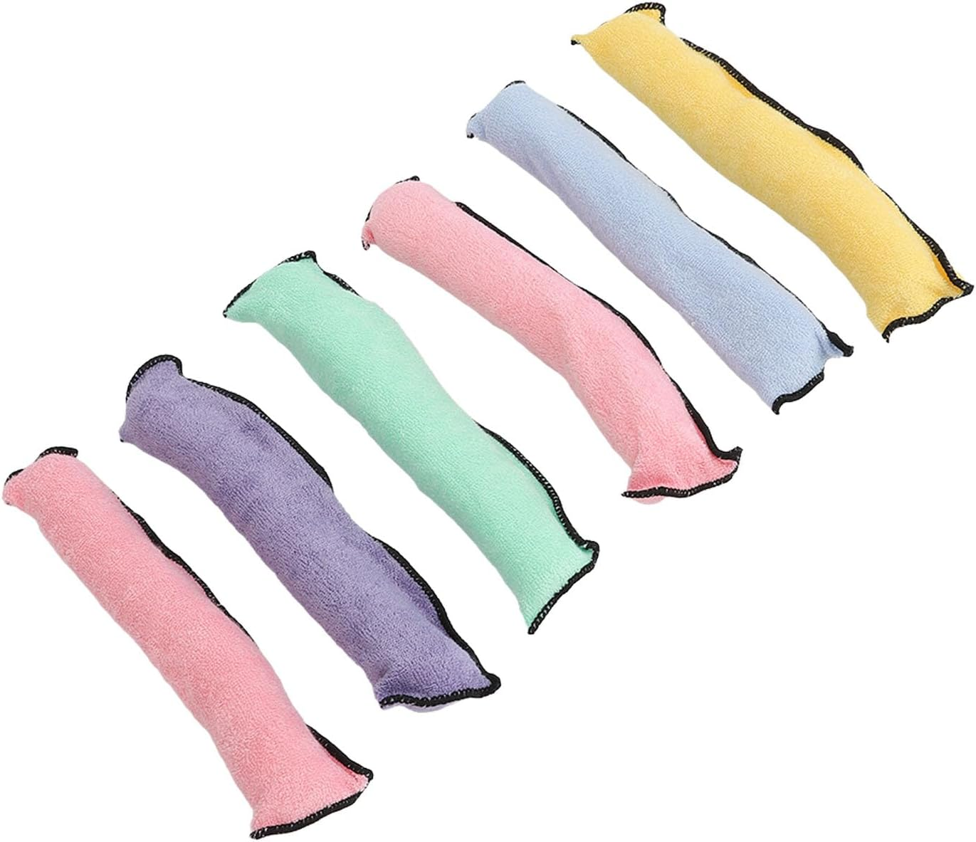 Heat-Free Hair Rollers, Pack of 6, Portable Sponge Curlers, Lightweight, No Heat, Curlers for Women and Girls, Heat-Free Curls for All Hair Types image number 2