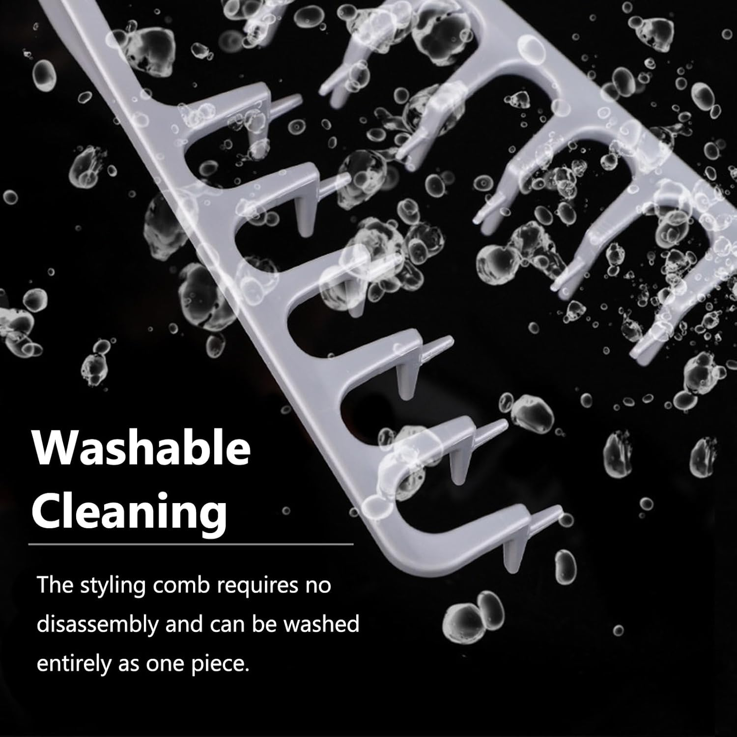 BSITSSS 3 PCS Texture Comb, Wide Tooth Hair Styling Comb, Roots Volume Tool Curly Hair Combs for Men Women Barber Hairdressing Grooming Accessory