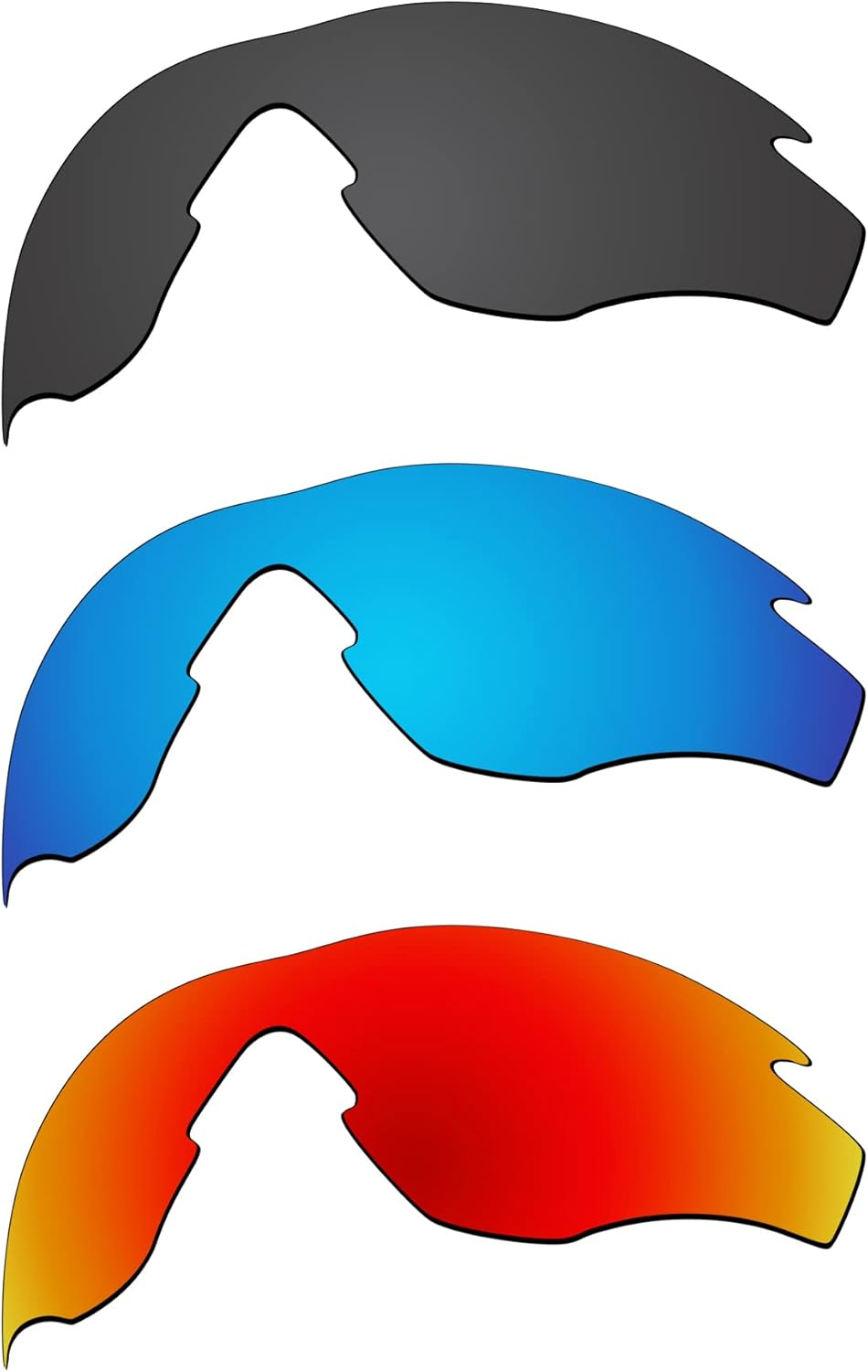 Ezreplace Lenses Replacement for Oakley M2 Frame OO9212 Sunglasses (Polarized Lenses)