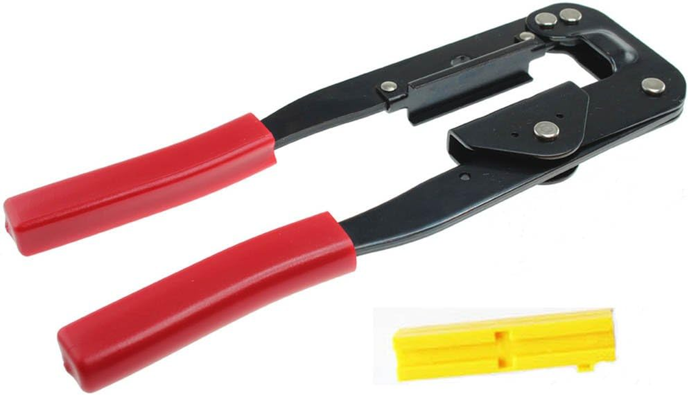 NUZAMAS IDC Crimper 214 Crimping Plier Tool, for Flat Ribbon Cable and IDC Connectors PC Accessories (240Mm) image number 2